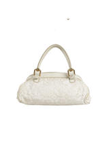 LACE-PATTERN HANDLE BAG