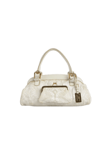 LACE-PATTERN HANDLE BAG