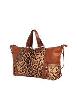 LEOPARD SATCHEL BAG