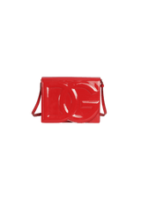 PATENT LEATHER DG LOGO BAG