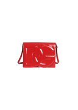 PATENT LEATHER DG LOGO BAG