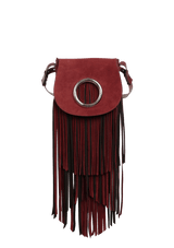 SUEDE FRINGE BAG