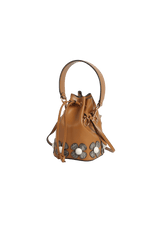 FLORAL MINI MON TRESOR BUCKET BAG