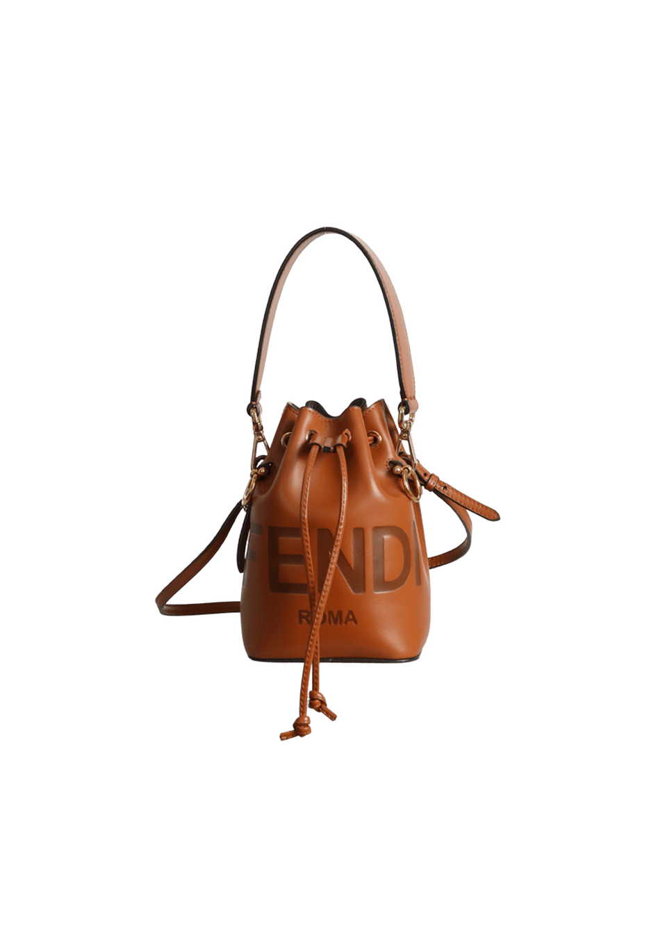 BOLSA FENDI MON TRESOR BUCKET BAG MARROM ORIGINAL – Gringa