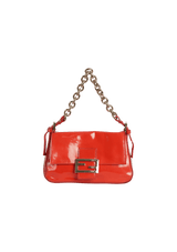 PATENT LEATHER FOREVER MAMA BAGUETTE
