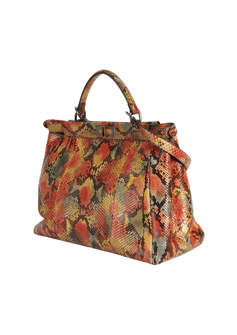 PYTHON LARGE PEEKABOO BAG