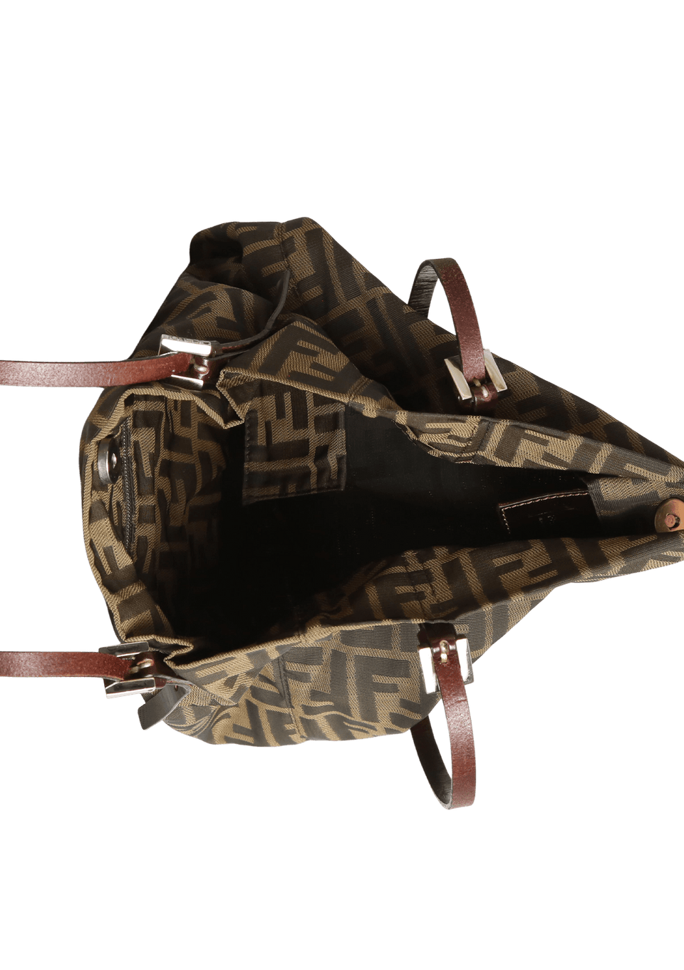 BOLSA FENDI VINTAGE ZUCCA BAG MARROM ORIGINAL – Gringa