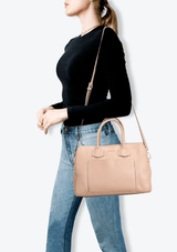 LEATHER SATCHEL BAG