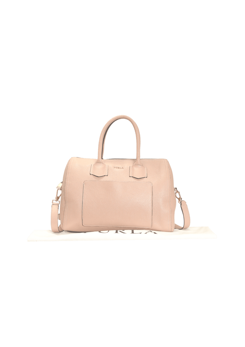 LEATHER SATCHEL BAG