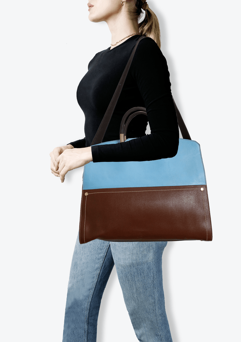 LEATHER SATCHEL BAG