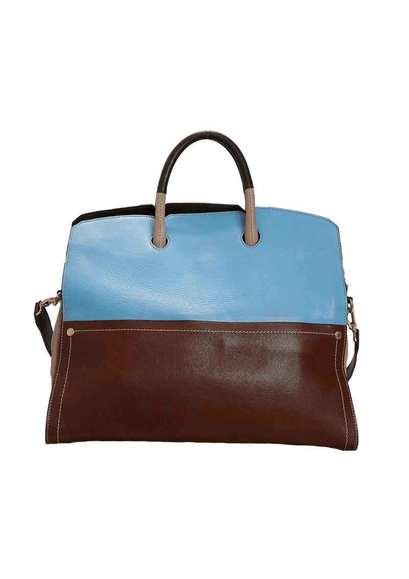 LEATHER SATCHEL BAG