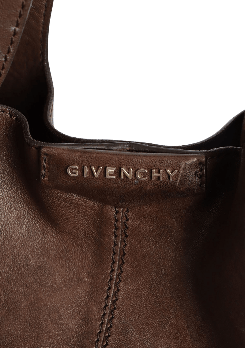 BOLSA GIVENCHY GEORGE V TOTE BAG MARROM ORIGINAL Gringa
