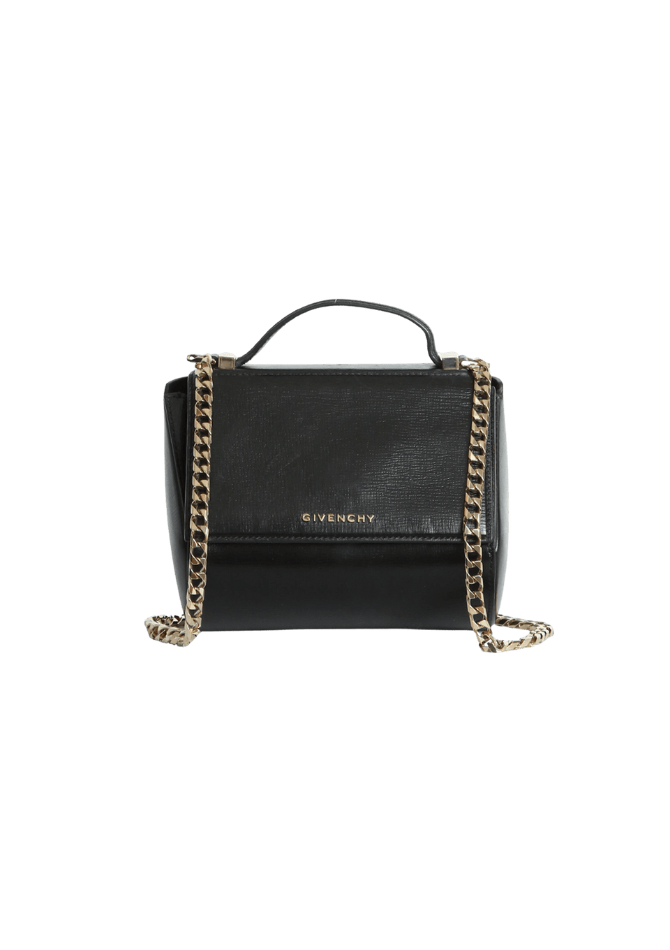 BOLSA GIVENCHY MINI PANDORA BOX CHAIN BAG PRETO ORIGINAL – Gringa