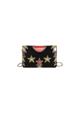 PATCHWORK FLAP BAG