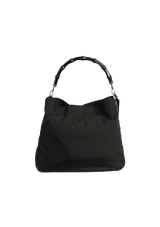 BAMBOO NYLON HOBO BAG