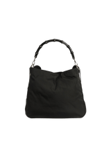 BAMBOO NYLON HOBO BAG