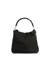 BAMBOO NYLON HOBO BAG