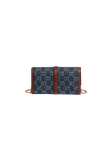 DENIM JACKIE 1961 CHAIN WALLET