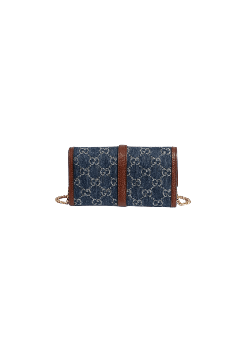 DENIM JACKIE 1961 CHAIN WALLET