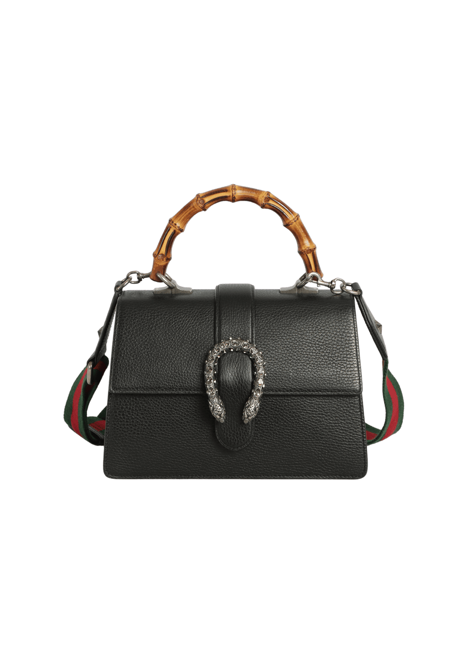 BOLSA GUCCI DIONYSUS BAMBOO MEDIUM PRETO ORIGINAL – Gringa