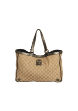 GG CANVAS ABBEY D-RING TOTE