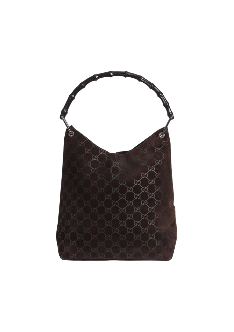 GG CANVAS BAMBOO TOTE