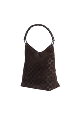 GG CANVAS BAMBOO TOTE