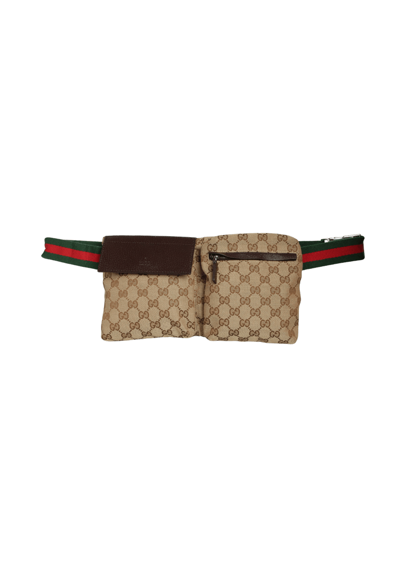 GG CANVAS BELT BAG