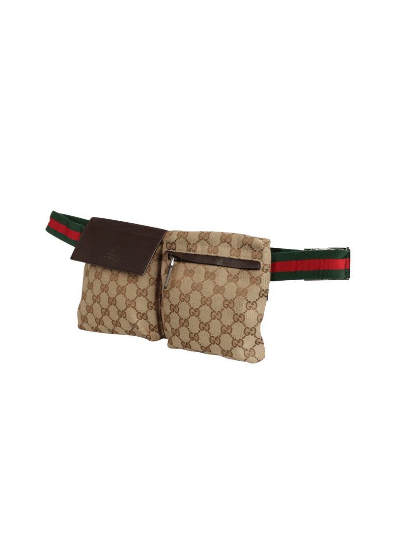 GG CANVAS BELT BAG