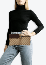 GG CANVAS BELT BAG