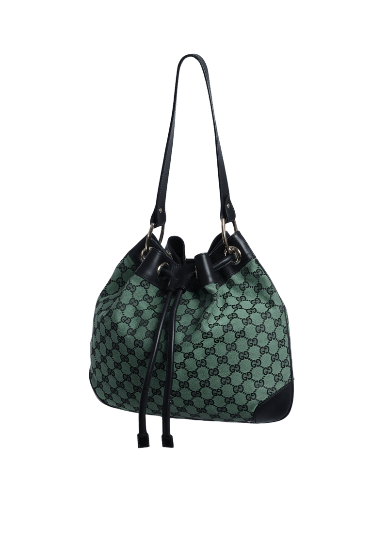 GG CANVAS BUCKET BAG