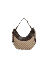 GG CANVAS CRESCENT HOBO