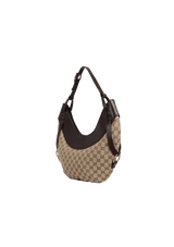 GG CANVAS CRESCENT HOBO