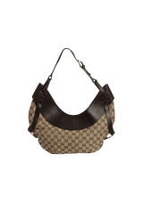 GG CANVAS CRESCENT HOBO