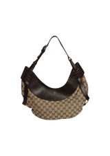 GG CANVAS CRESCENT HOBO