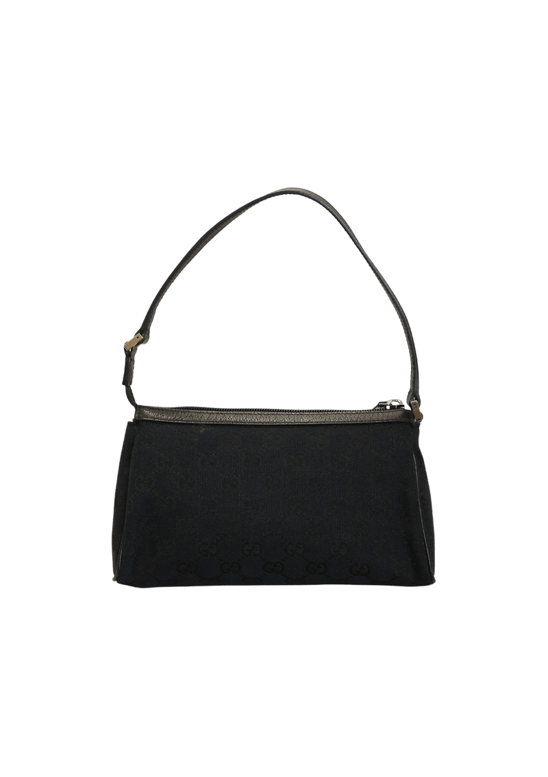 GG CANVAS D-RING POCHETTE