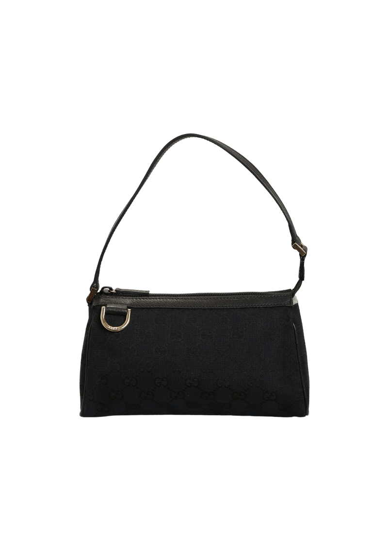 GG CANVAS D-RING POCHETTE