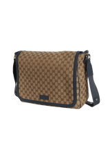 GG CANVAS DIAPER BAG