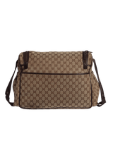 GG CANVAS DIAPER BAG