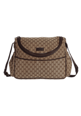 GG CANVAS DIAPER BAG