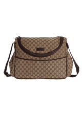 GG CANVAS DIAPER BAG