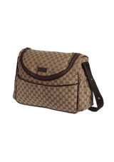 GG CANVAS DIAPER BAG