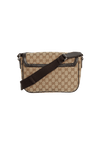 GG CANVAS FLAP MESSENGER BAG