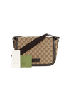 GG CANVAS FLAP MESSENGER BAG