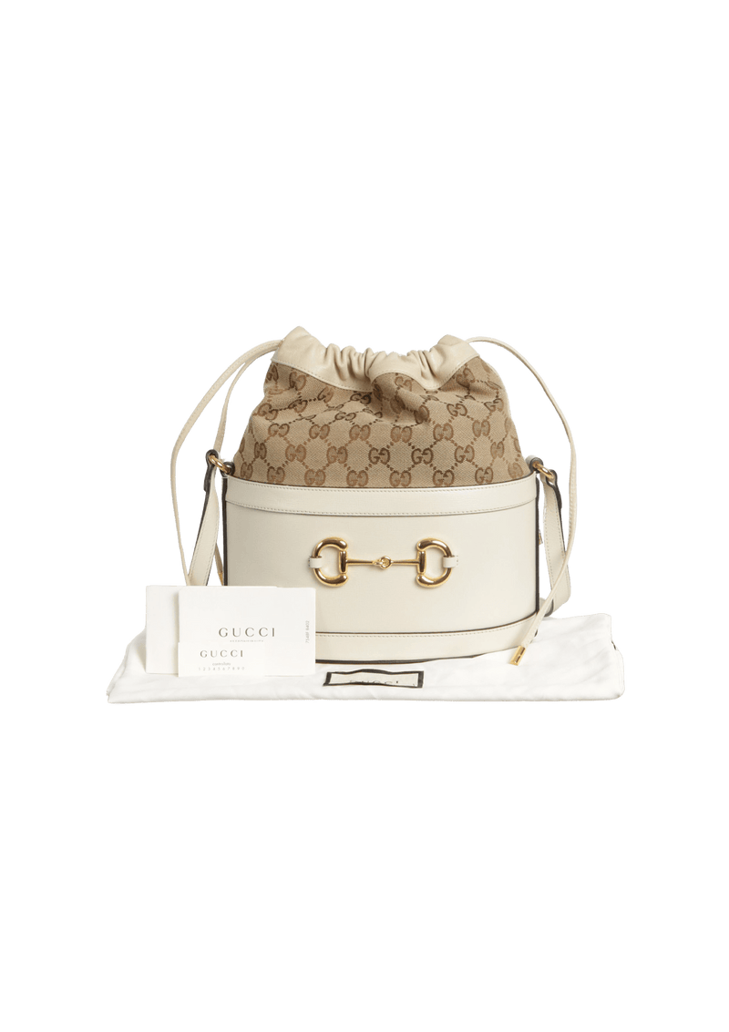 GG CANVAS HORSEBIT 1955 BUCKET