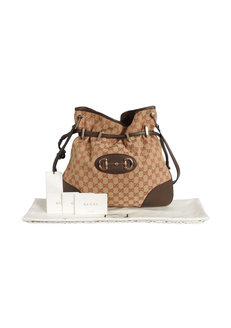 GG CANVAS HORSEBIT 1955 MESSENGER BAG