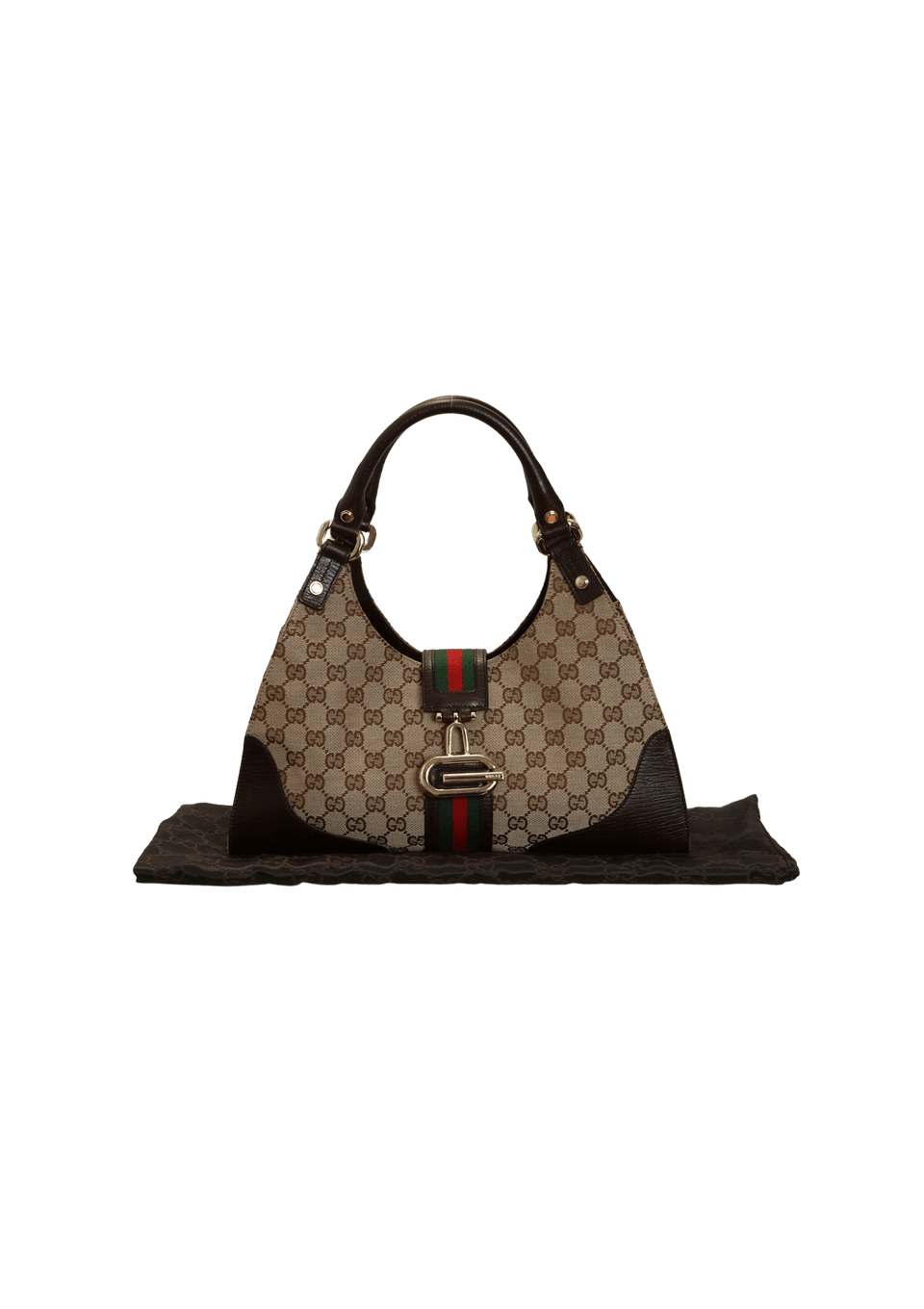BOLSA GUCCI GG CANVAS JUNCO BAG MARROM ORIGINAL – Gringa