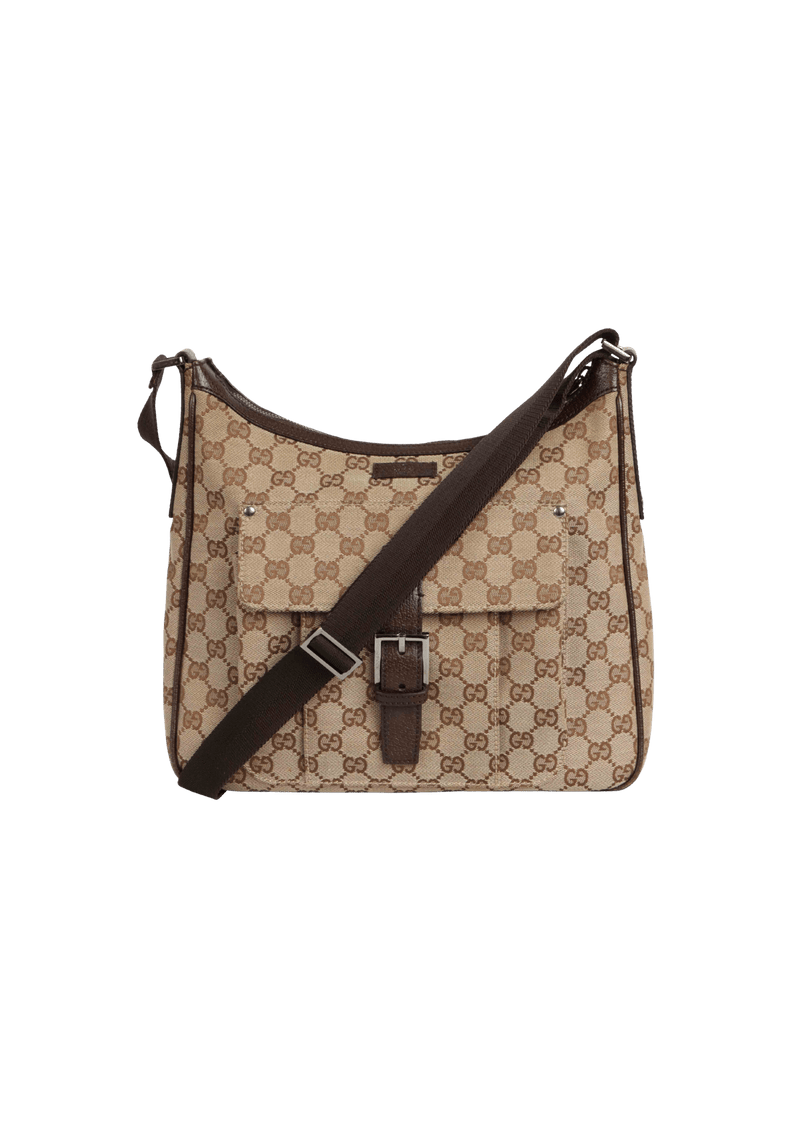 GG CANVAS MESSENGER BAG