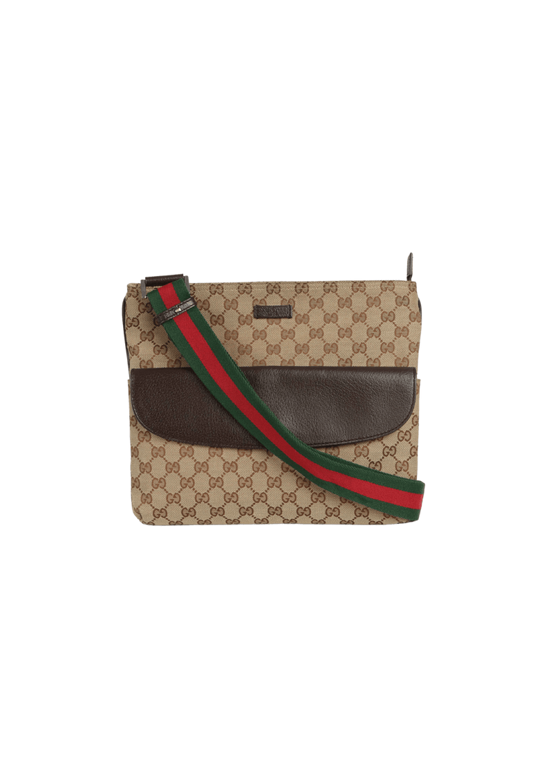 GG CANVAS MESSENGER BAG