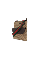 GG CANVAS MESSENGER BAG